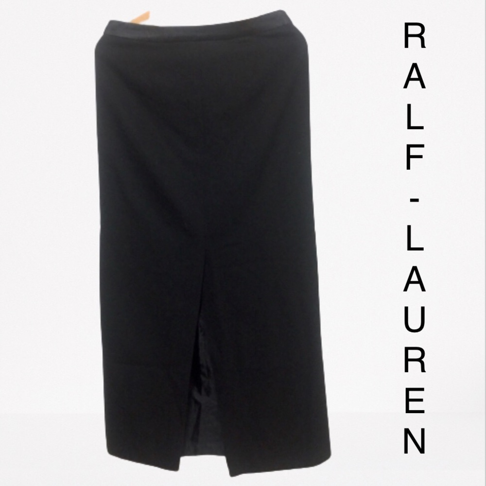Vintage Ralph Lauren lined wool skirt